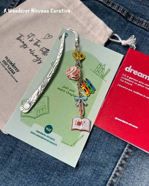 Stationary lover bookmark