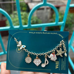Butterfly Aura Pearl Bracelet