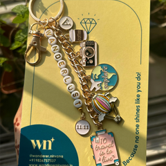 Wanderlust Keychain Bagcharm