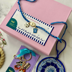 Chhetri Football Rakhi Hamper box