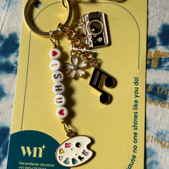 Artist Photography Music Keychain