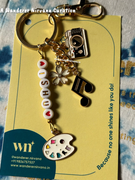 Artist Photography Music Keychain