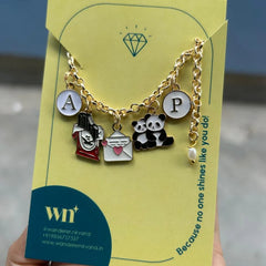 Love Envelope KitKat panda story bracelet