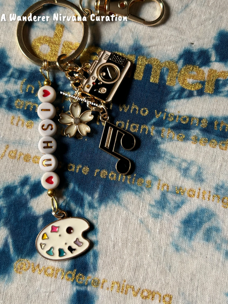 Artist Photography Music Keychain