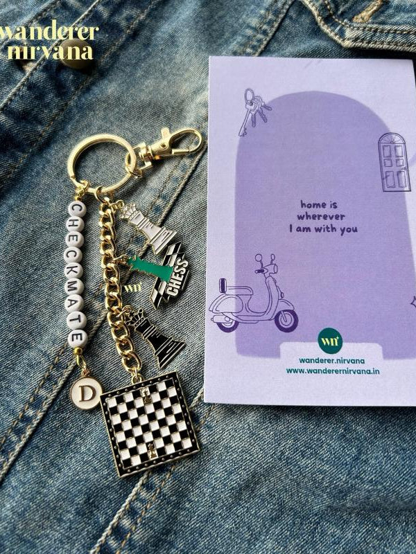Checkmate Chess Keychain bagcharm