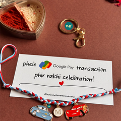 Car Obsessed Charm Rakhi Keychain