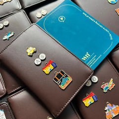 Adventure Brown Personalised Passport Cover