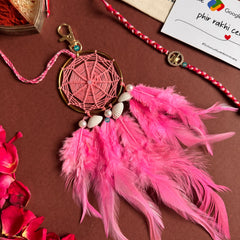 Pink Tortoise Bhaiya Bhabhi Set
