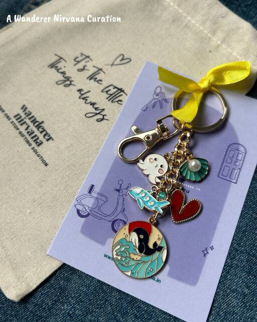 Beach Ocean Travel  Keychain