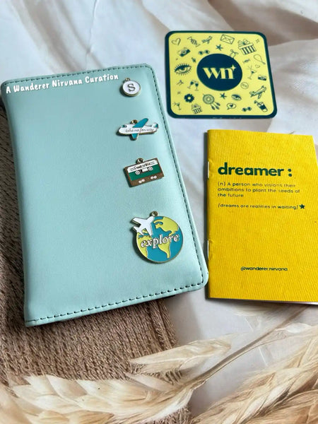 Explore Travel Passport Cover
