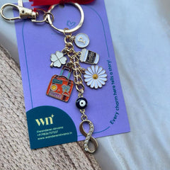 Infinity Travel Luck Coffee Keychain