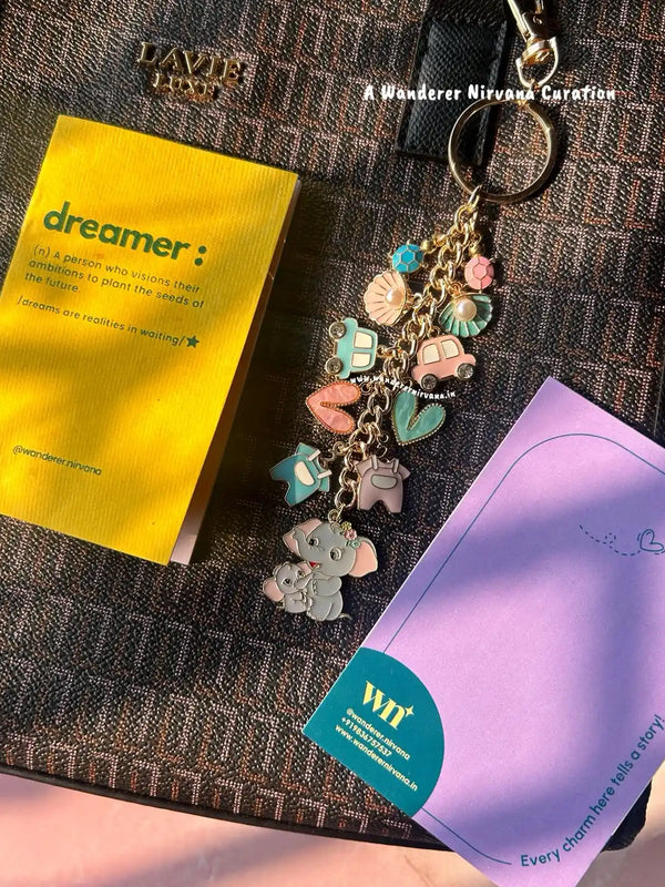 Baby Tiny Miracle bagcharm keychain