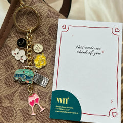 Bond Beyond Miles Keychain | Voicemails to Isabelle Inspired