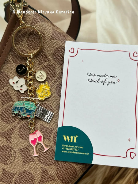 Bond Beyond Miles Keychain | Voicemails to Isabelle Inspired