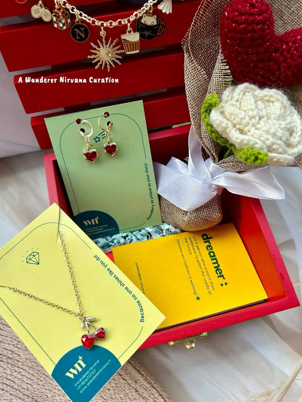 Rare Hearts Blush Hearts Hamper Box