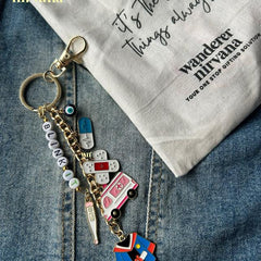 Doctor Duty On The Go Keychain Bagcharm