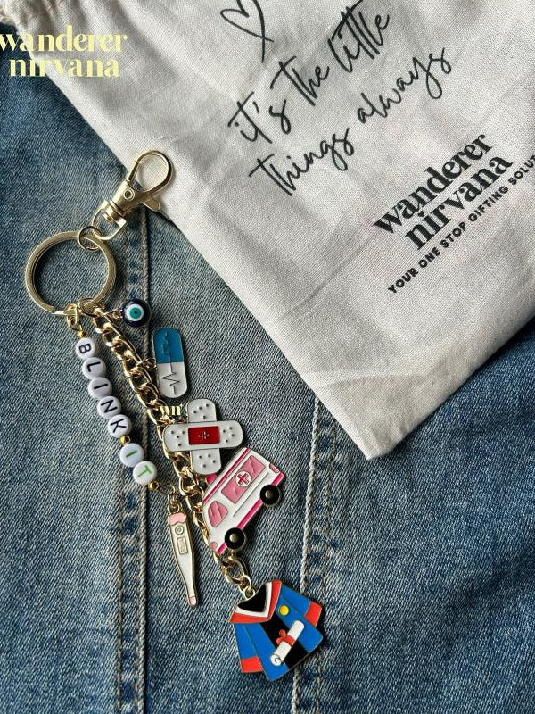 Doctor Duty On The Go Keychain Bagcharm