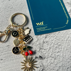 Baby Now That I Found You Personalised Keychain Bagcharm | Off Campus Inspired Couple Keychain