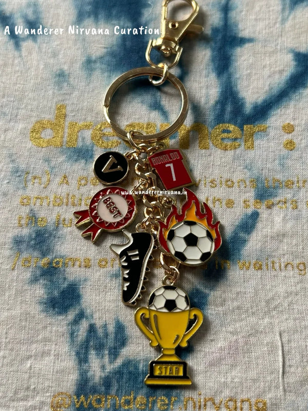 A CR7 Legacy Ronaldo Personalised Keychain