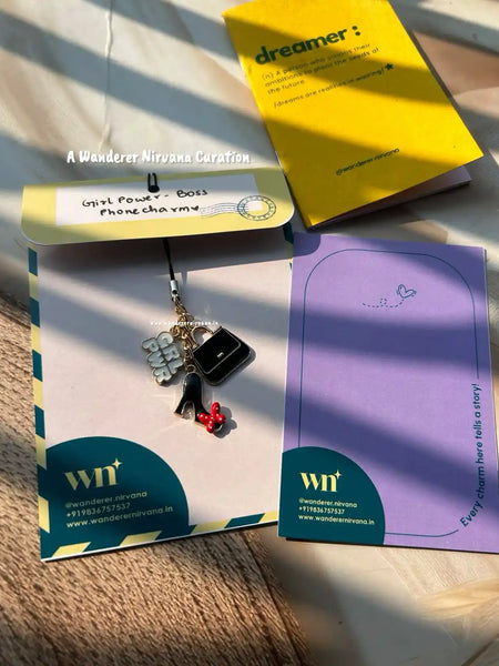 GirlPower Boss phonecharm