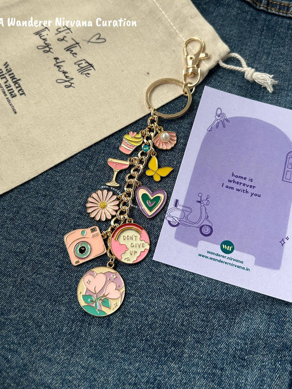 Amusing Pastel  Keychain