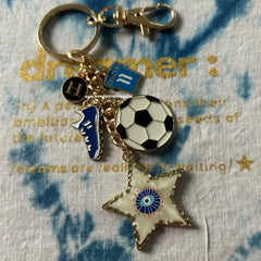 India's Captain Chhetri Football Keychain
