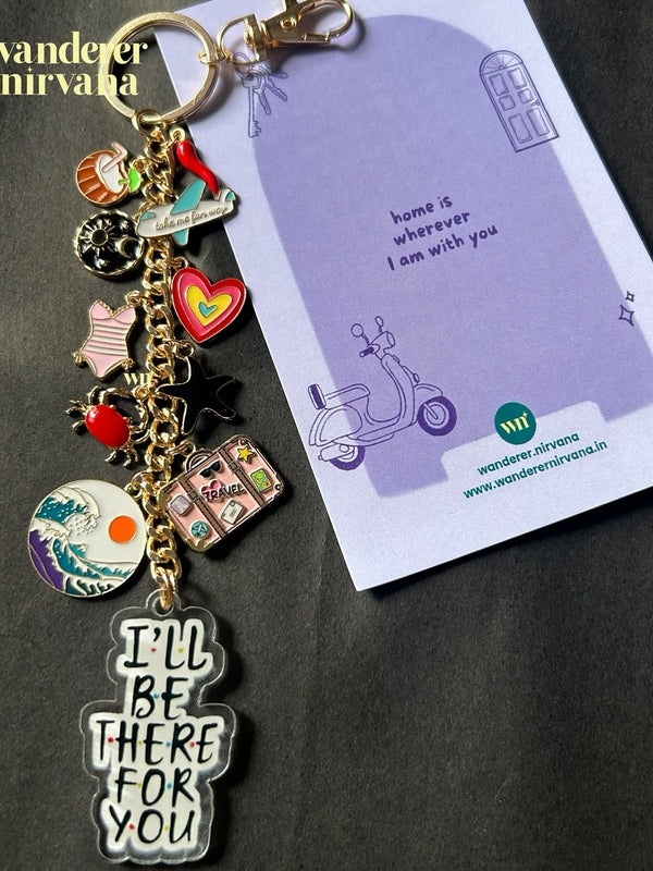 Girls Trip Story Multipurpose Keychain Bagcharm