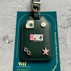 Camera Beach Adventure Luggage tag