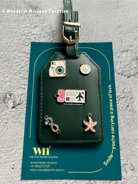 Camera Beach Adventure Luggage tag