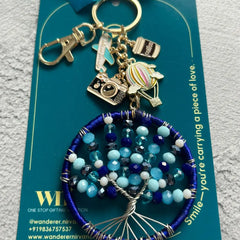 Adventure Coffee Tree of Life Keychain Bagcharm