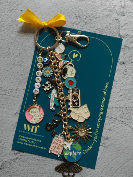 Doctor Travel Story Name Keychain Bagcharm