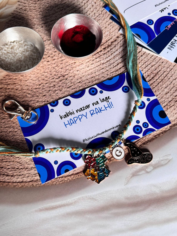 Hogwarts Rakhi Keychain