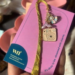 Polaroid Beach Bookmark