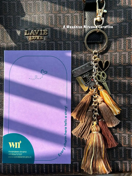 Designer Boho Bagcharm