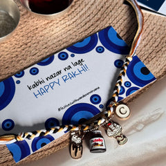 Chocolate Lover Rakhi Keychain