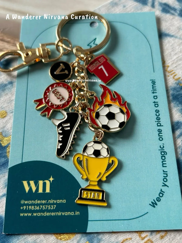 A CR7 Legacy Ronaldo Personalised Keychain