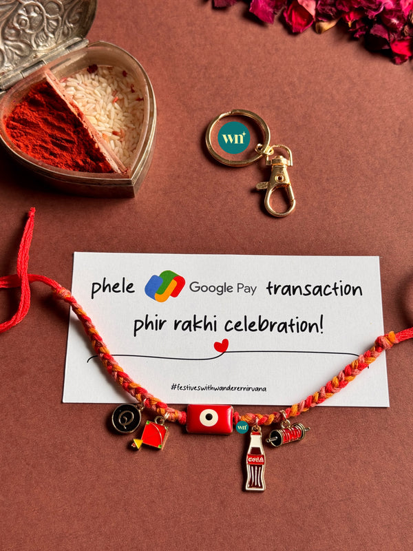 Kai Po Che Manjha Rakhi Keychain