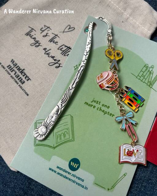 Stationary lover bookmark