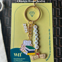 2026 Personalised Graduate Keychain Bagcharm
