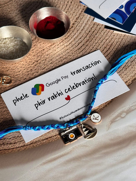 Camera Yatch Rakhi  Keychain