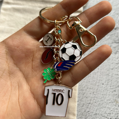 A Lucky Midfielder Football Keychain | Modrić Inspired Personalised Football Keychain