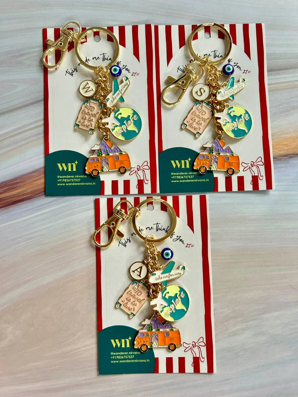 Adventure Travel Keychain