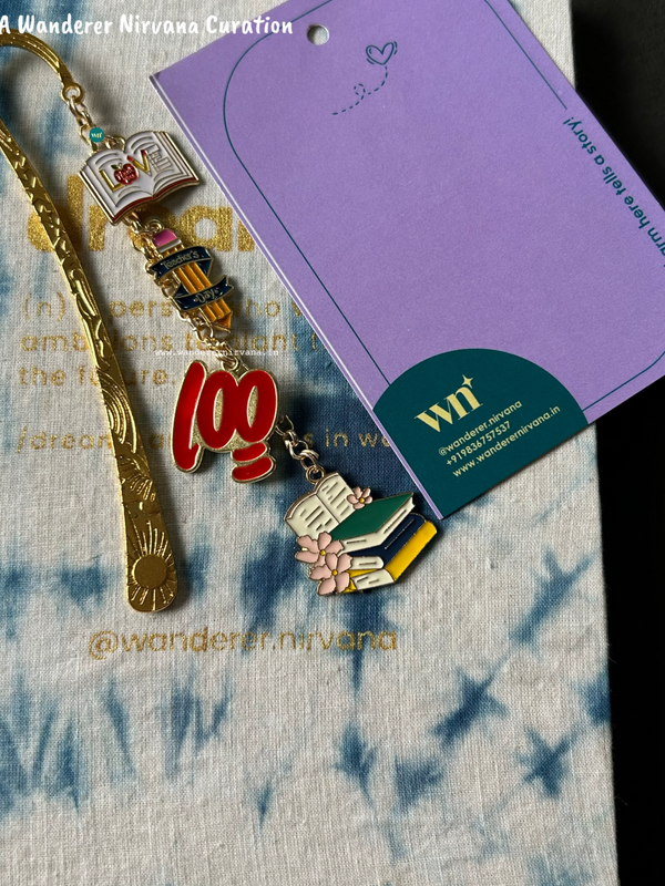 Teacher's Little Notes Golden Bookmark | Teacher's Day Gift