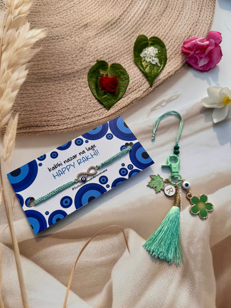 Mint Evergreen Bhaiya Bhabhi Set