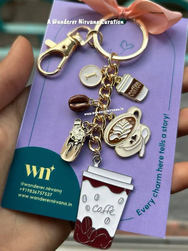 Coffee Bean Exclusive Personalised Keychain