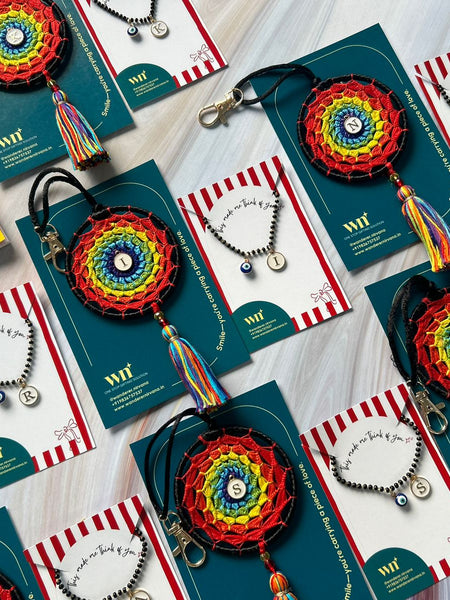 A Rangeela Dreamcatcher nazariya Personalised Combo