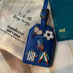 Football Tennis  Avenger Luggage tag