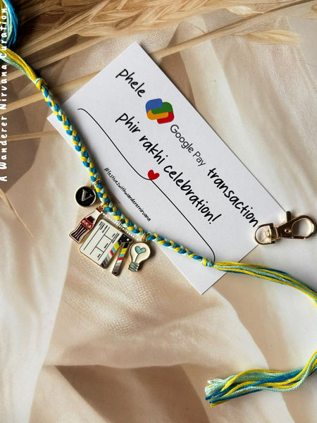 Cinema Charm Rakhi Keychain