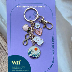 Infinity Beach Pet Keychain