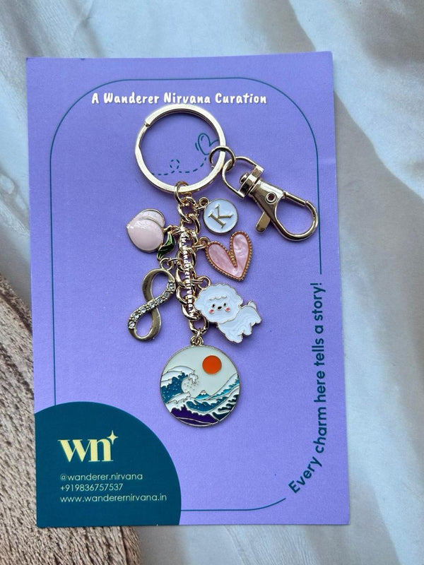 Infinity Beach Pet Keychain